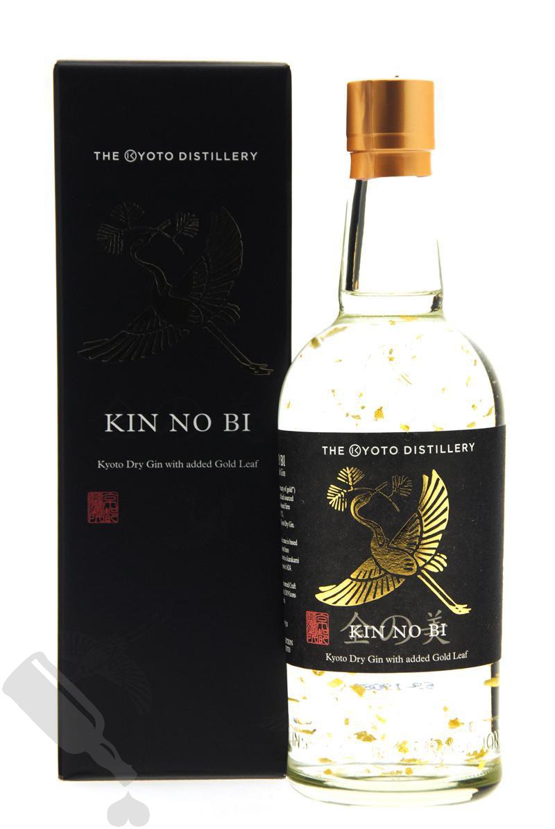 KIN NO BI Kyoto Dry Gin with added Gold Leaf - Passie voor Whisky
