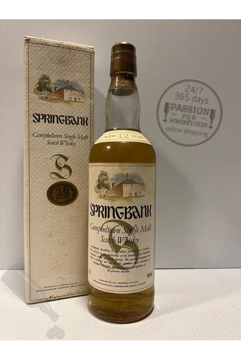 Springbank 12 years Distillery Picture Label