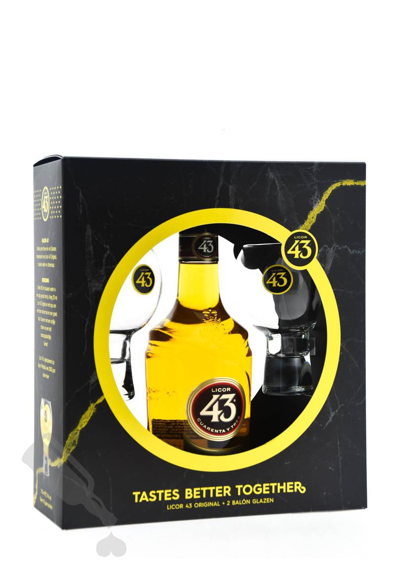 Ongeldig Converteren Nominaal Licor 43 Original - Giftpack - Passie voor Whisky